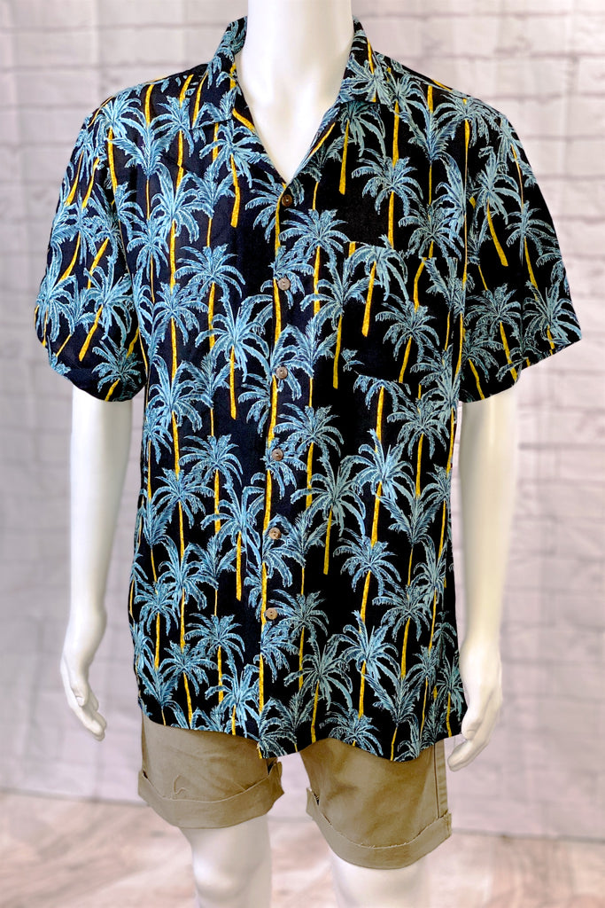 Hawaiian Button-ups | 2XL, 3XL - button up, floral, Hawaii, Hawaiian, Hawaiian vibes, short sleeves, Tropical - Wander Emporium