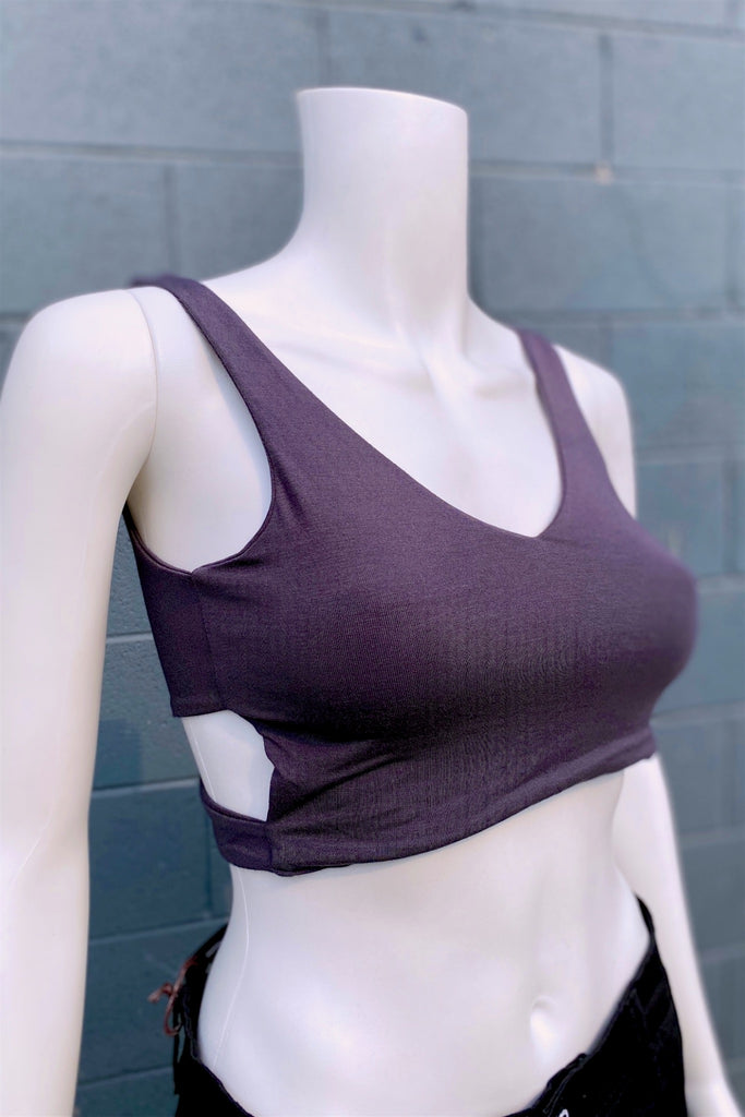 Cross Yoga Bra | Light Support | Basics - bra, bra top, clothing, comfy clothing, comfy wear, comfywear, meditation, mind body soul, soft, stay fit, top, yoga, yoga bra, yoga wear, yogawear - Wander Emporium