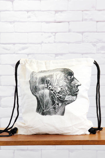 Drawstring Backpack | Heads – Wander Emporium