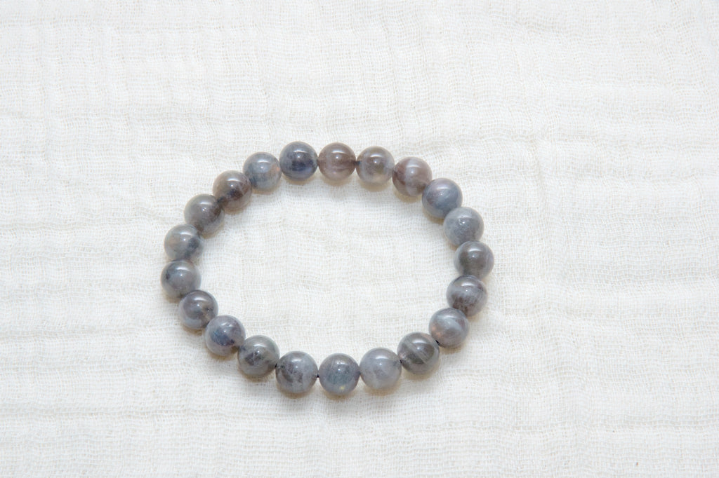 Stone Bracelet | Labradorite - beaded bracelets, Bracelet, crystals, healing stones, Labradorite, Spiritual growth, stone - Wander Emporium