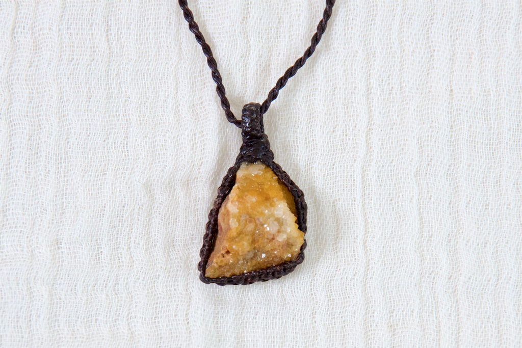 Topazolite Necklace - emotional balance, emotional stability, healing stones, jewelry, motivation, necklace, self love, topazolite - Wander Emporium