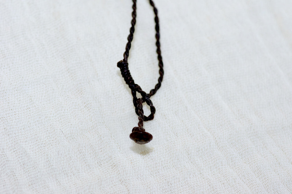 Crazy Lace Agate Necklace - agate, crazy lace, ease anxiety, grounding, healing stones, inner peace, jewelry, necklace, obsidian, protection, soothing, spiritual connection - Wander Emporium