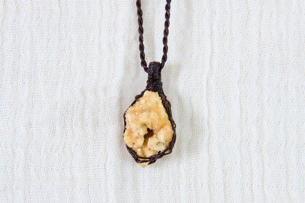 Topazolite Necklace - emotional balance, emotional stability, healing stones, jewelry, motivation, necklace, self love, topazolite - Wander Emporium