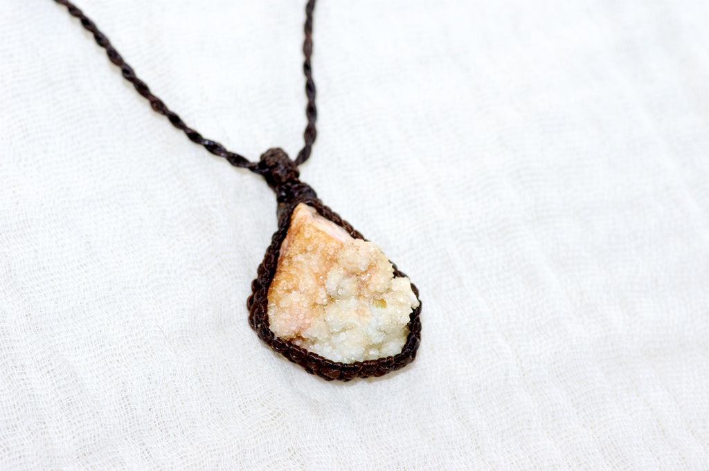 Topazolite Necklace - emotional balance, emotional stability, healing stones, jewelry, motivation, necklace, self love, topazolite - Wander Emporium