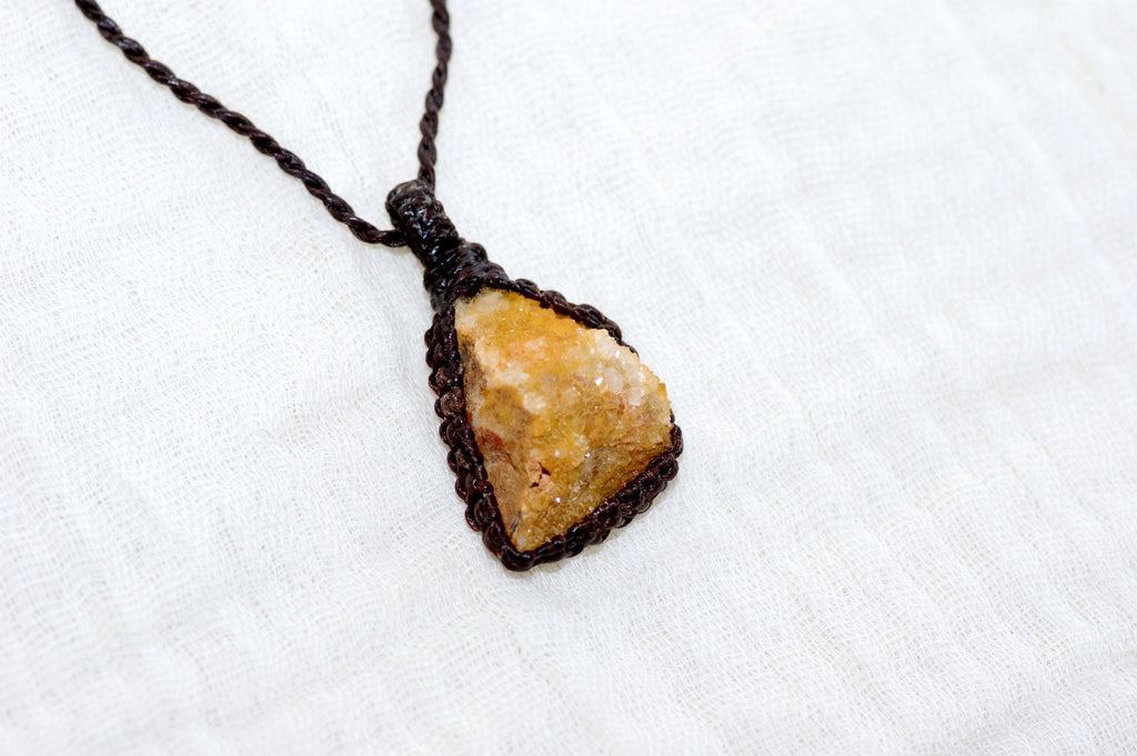 Topazolite Necklace - emotional balance, emotional stability, healing stones, jewelry, motivation, necklace, self love, topazolite - Wander Emporium