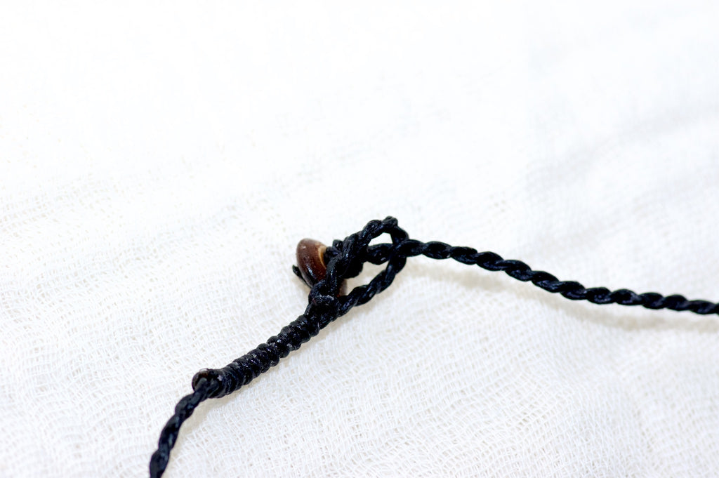 Tektite Necklace - emotional stability, grounding, healing stones, jewelry, necklace, Spiritual growth, tektite - Wander Emporium