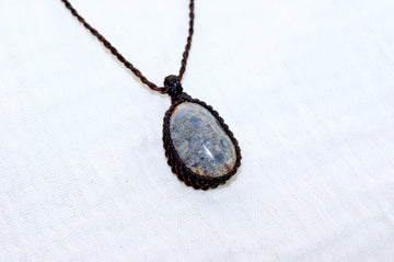 Jasper Necklace - creativity, grounding, healing stones, jewelry, necklace, picture jasper, visualization - Wander Emporium