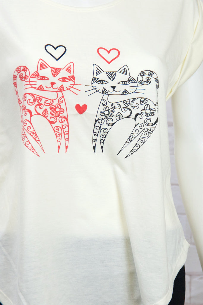 Roll Sleeve Tee - beige, birds, cool, duck tape, girl, girls, roll sleeve, tee, top, tree, tshirt - Wander Emporium