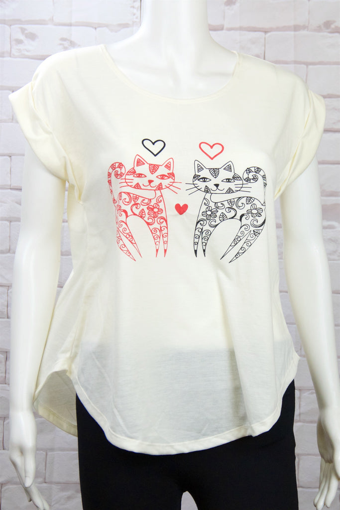 Roll Sleeve Tee - beige, birds, cool, duck tape, girl, girls, roll sleeve, tee, top, tree, tshirt - Wander Emporium