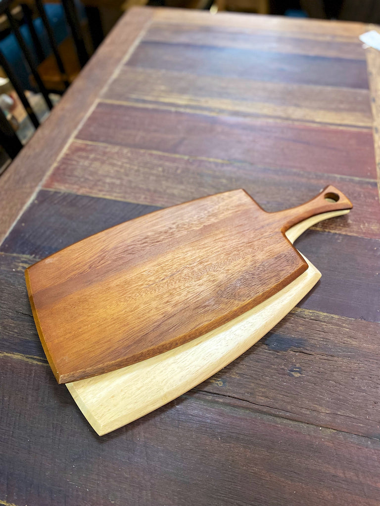 Charcuterie & Butter Board | Rectangular - acacia wood, board, butter, charcuterie, eco-friendly, serving platter, sustainable, tray - Wander Emporium