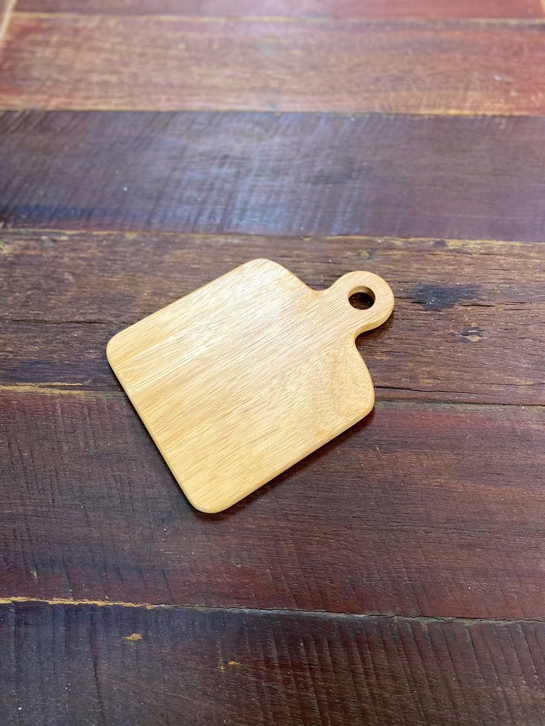 Charcuterie & Butter Board | Small Square - acacia wood, board, butter, charcuterie, eco-friendly, serving platter, sustainable, tray - Wander Emporium