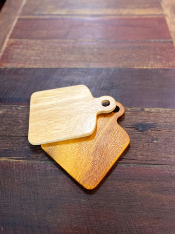 Charcuterie & Butter Board | Small Square - acacia wood, board, butter, charcuterie, eco-friendly, serving platter, sustainable, tray - Wander Emporium