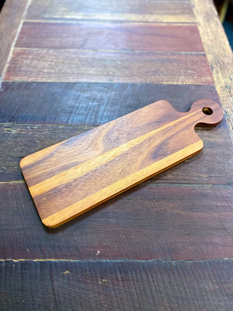 Charcuterie & Butter Board | Rectangular Slim - acacia wood, board, butter, charcuterie, eco-friendly, serving platter, sustainable, tray - Wander Emporium
