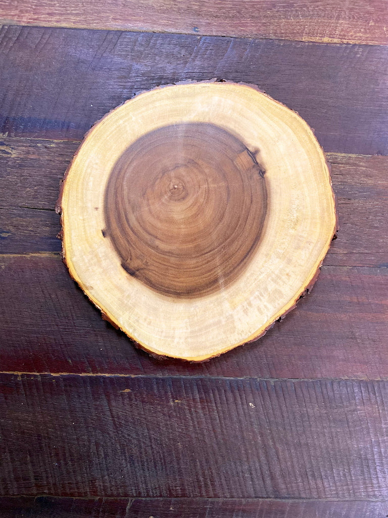 Charcuterie & Butter Board | Live Edge - acacia wood, board, butter, charcuterie, eco-friendly, serving platter, sustainable, tray - Wander Emporium