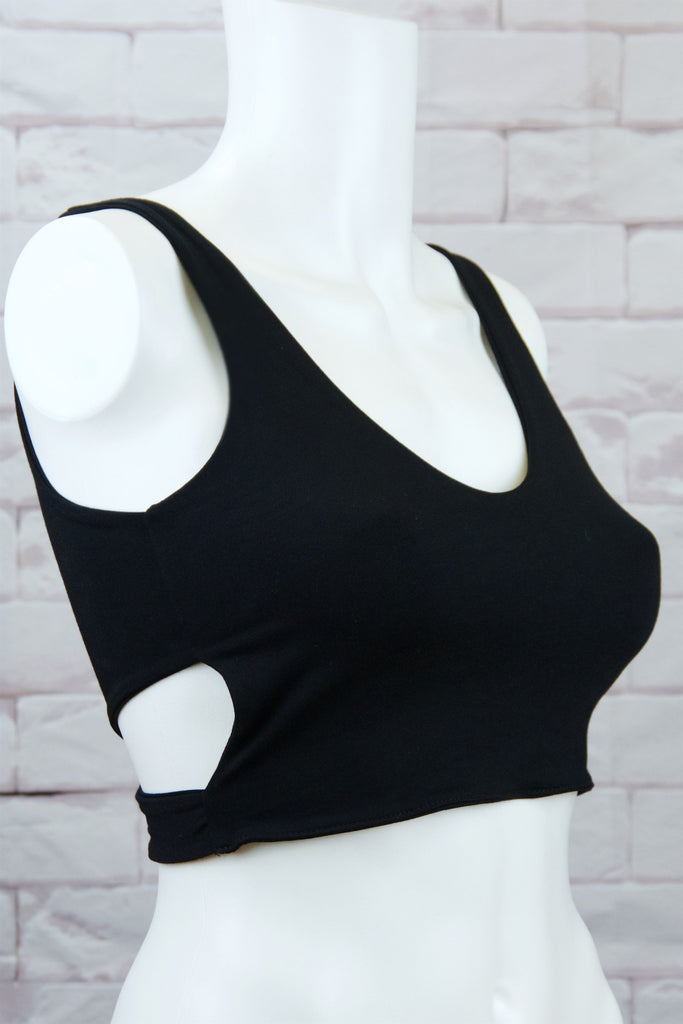 Cross Yoga Bra | Light Support | Plain - bra, bra top, clothing, comfy clothing, comfy wear, comfywear, meditation, mind body soul, soft, stay fit, top, yoga, yoga bra, yoga wear, yogawear - Wander Emporium
