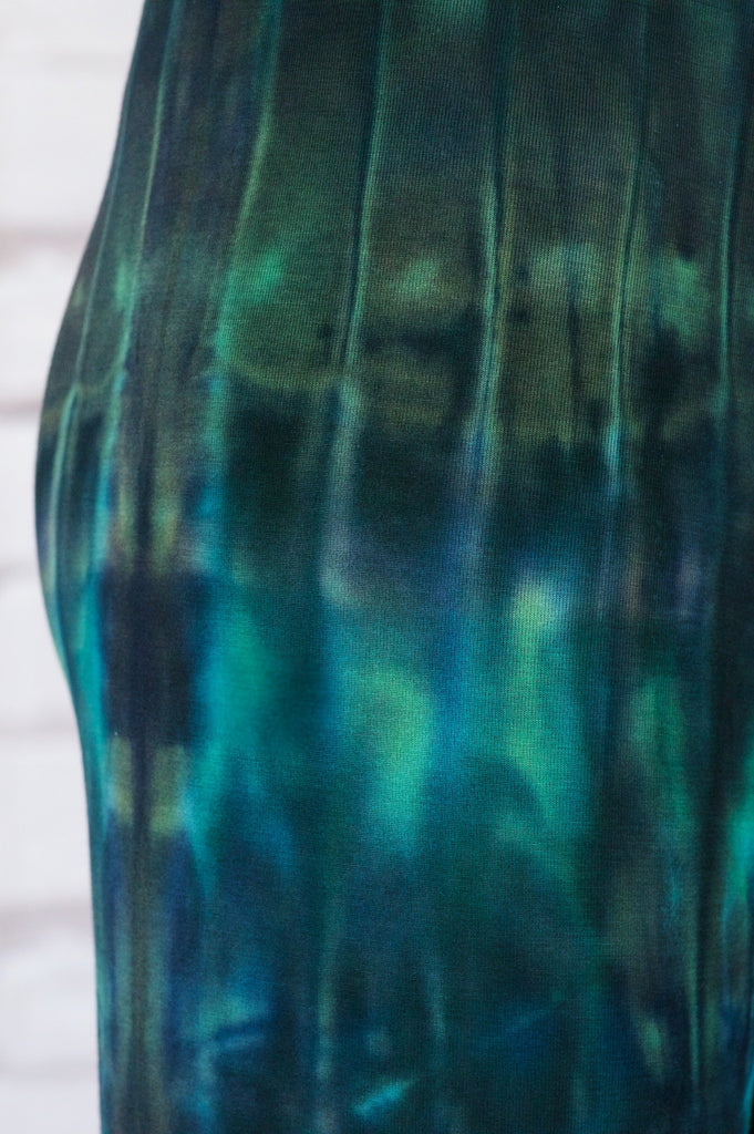 Tie Dye Yoga Leggings - aqua, blue, bottoms, clothing, comfy clothing, comfy wear, comfywear, earthy, green, leggings, meditation, mind body soul, multicolour, new clothing, purple, rainbow tie dye, soft, stay fit, Tie  Dye, tights, yoga, yoga wear, yogawear - Wander Emporium