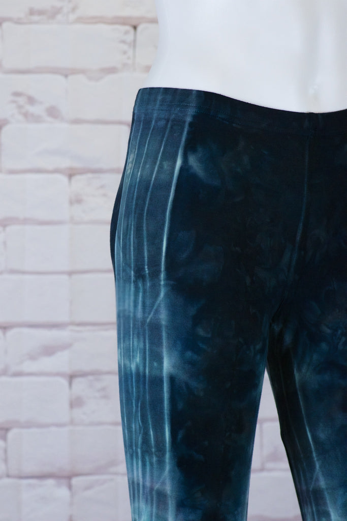 Tie Dye Yoga Leggings - aqua, blue, bottoms, clothing, comfy clothing, comfy wear, comfywear, earthy, green, leggings, meditation, mind body soul, multicolour, new clothing, purple, rainbow tie dye, soft, stay fit, Tie  Dye, tights, yoga, yoga wear, yogawear - Wander Emporium