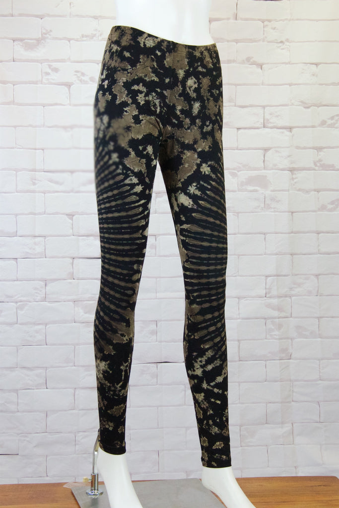 Tie Dye Yoga Leggings - aqua, blue, bottoms, clothing, comfy clothing, comfy wear, comfywear, earthy, green, leggings, meditation, mind body soul, multicolour, new clothing, purple, rainbow tie dye, soft, stay fit, Tie  Dye, tights, yoga, yoga wear, yogawear - Wander Emporium