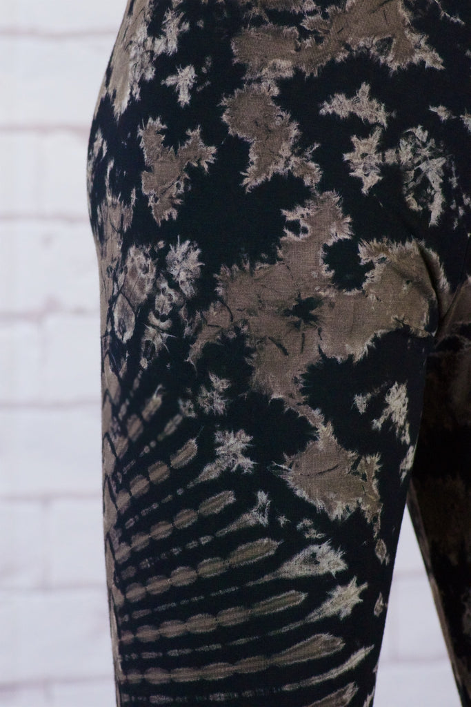 Tie Dye Yoga Leggings - aqua, blue, bottoms, clothing, comfy clothing, comfy wear, comfywear, earthy, green, leggings, meditation, mind body soul, multicolour, new clothing, purple, rainbow tie dye, soft, stay fit, Tie  Dye, tights, yoga, yoga wear, yogawear - Wander Emporium