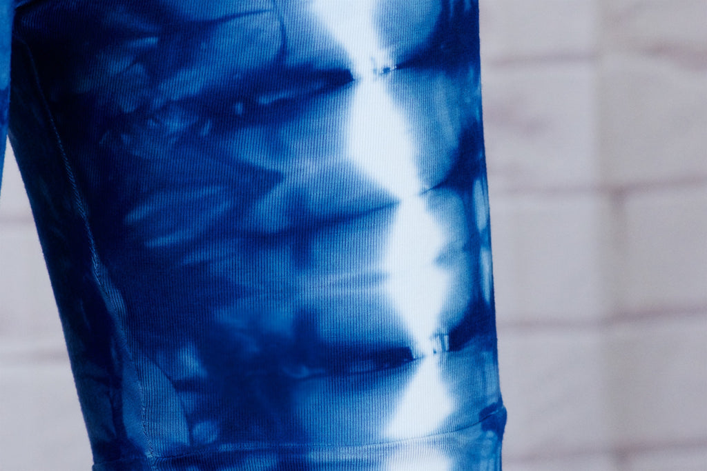 Tie Dye Yoga Leggings | with Pockets - aqua, blue, bottoms, clothing, comfy clothing, comfy wear, comfywear, earthy, green, leggings, meditation, mind body soul, multicolour, new clothing, purple, rainbow tie dye, soft, stay fit, Tie  Dye, tights, yoga, yoga wear, yogawear - Wander Emporium