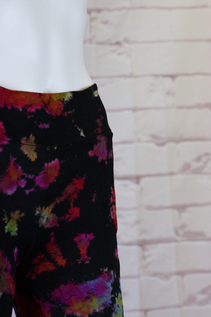 Tie Dye Yoga Leggings | with Pockets - aqua, blue, bottoms, clothing, comfy clothing, comfy wear, comfywear, earthy, green, leggings, meditation, mind body soul, multicolour, new clothing, purple, rainbow tie dye, soft, stay fit, Tie  Dye, tights, yoga, yoga wear, yogawear - Wander Emporium