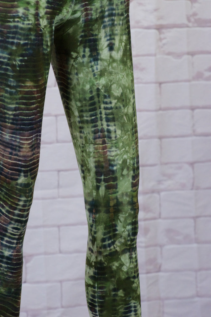 Tie Dye Yoga Leggings - aqua, blue, bottoms, clothing, comfy clothing, comfy wear, comfywear, earthy, green, leggings, meditation, mind body soul, multicolour, new clothing, purple, rainbow tie dye, soft, stay fit, Tie  Dye, tights, yoga, yoga wear, yogawear - Wander Emporium