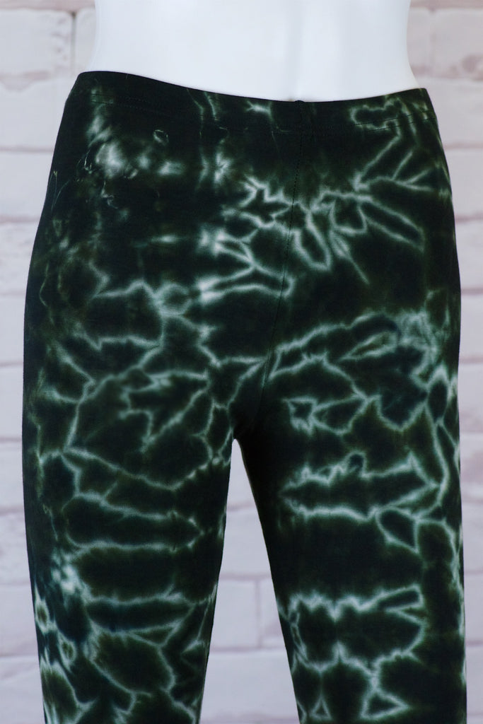 Tie Dye Yoga Leggings - aqua, blue, bottoms, clothing, comfy clothing, comfy wear, comfywear, earthy, green, leggings, meditation, mind body soul, multicolour, new clothing, purple, rainbow tie dye, soft, stay fit, Tie  Dye, tights, yoga, yoga wear, yogawear - Wander Emporium