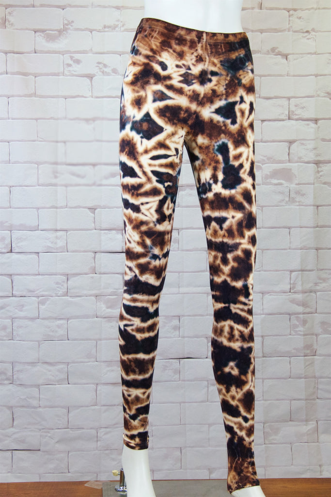 Tie Dye Yoga Leggings - aqua, blue, bottoms, clothing, comfy clothing, comfy wear, comfywear, earthy, green, leggings, meditation, mind body soul, multicolour, new clothing, purple, rainbow tie dye, soft, stay fit, Tie  Dye, tights, yoga, yoga wear, yogawear - Wander Emporium