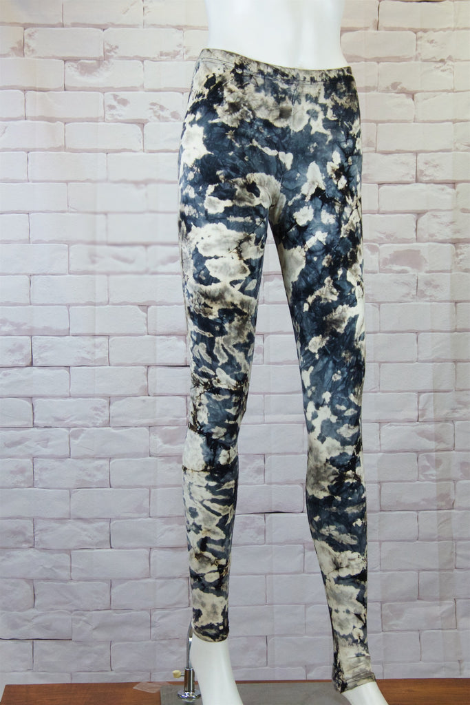 Tie Dye Yoga Leggings - aqua, blue, bottoms, clothing, comfy clothing, comfy wear, comfywear, earthy, green, leggings, meditation, mind body soul, multicolour, new clothing, purple, rainbow tie dye, soft, stay fit, Tie  Dye, tights, yoga, yoga wear, yogawear - Wander Emporium