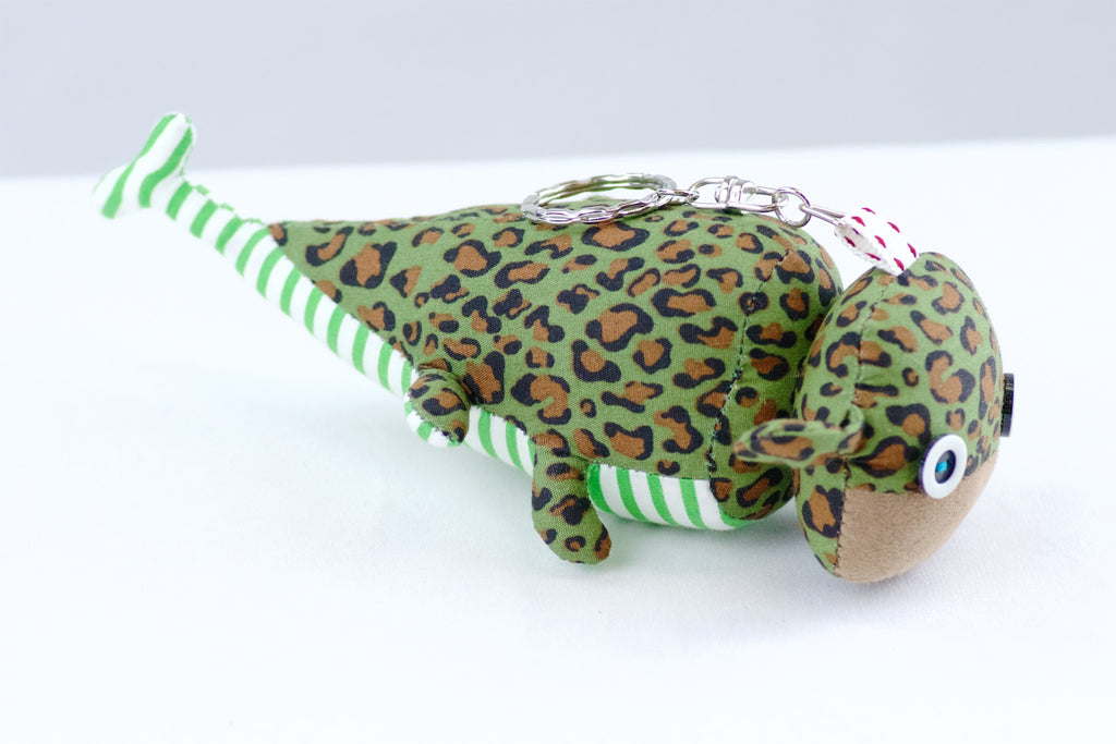 Whimsical Keyring | Large - bunny, bunny head, caterpillar, cow, dog, doll, hill tribe, Keyring, keyrings, lana, Luukmhom, plush toy, toy, toys, whimsical - Wander Emporium