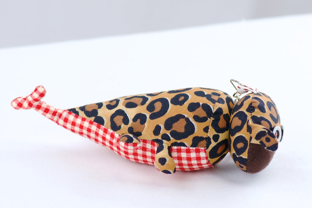 Whimsical Keyring | Large - bunny, bunny head, cow, dog, doll, hill tribe, Keyring, keyrings, lana, Luukmhom, plush toy, toy, toys, whimsical - Wander Emporium