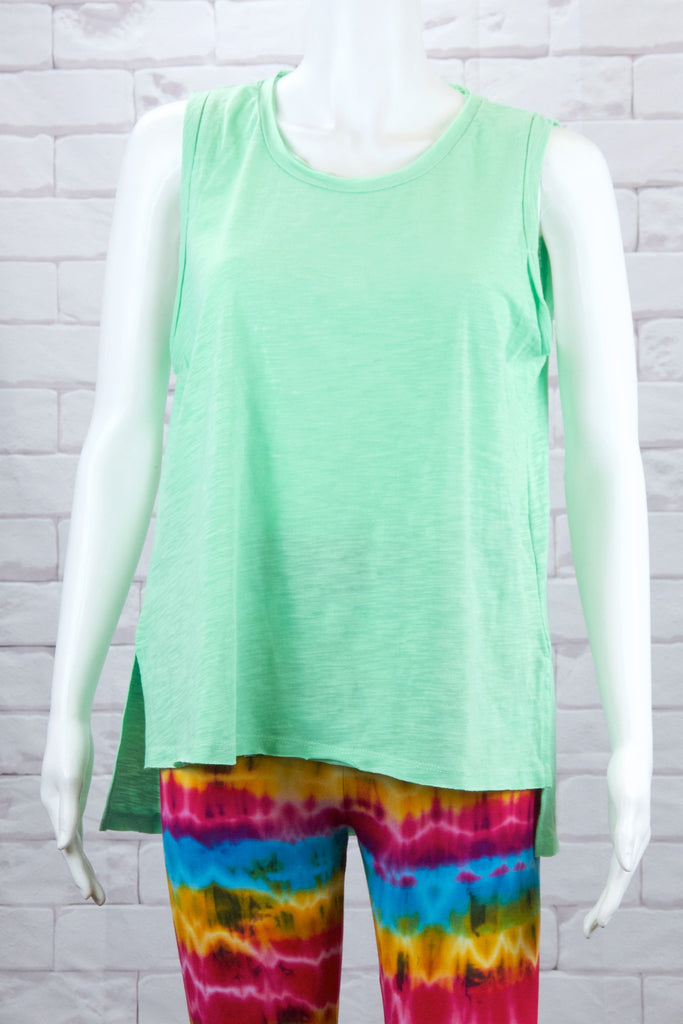 Tank Top | Pastels - blue, clothing, comfy clothing, comfy wear, comfywear, green, multicolour, pink, Tank Top, Tie  Dye, top, woman, women, yoga, yogawear - Wander Emporium