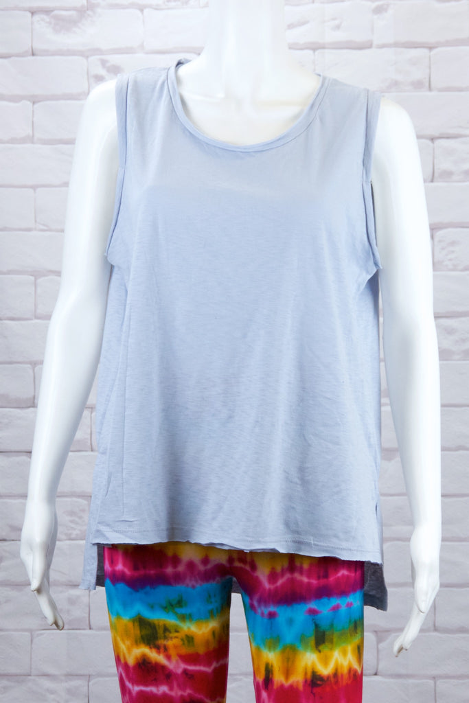 Tank Top | Pastels - blue, clothing, comfy clothing, comfy wear, comfywear, green, multicolour, pink, Tank Top, Tie  Dye, top, woman, women, yoga, yogawear - Wander Emporium