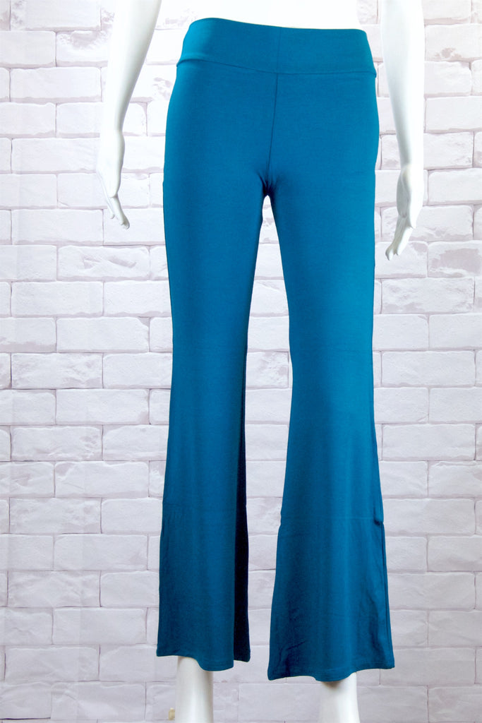 Bell Botton Pants - bell botoom, blue, clothing, comfy clothing, comfy wear, comfywear, green, grey, pants, woman, women, yoga, yoga pants, yoga wear, yogawear - Wander Emporium