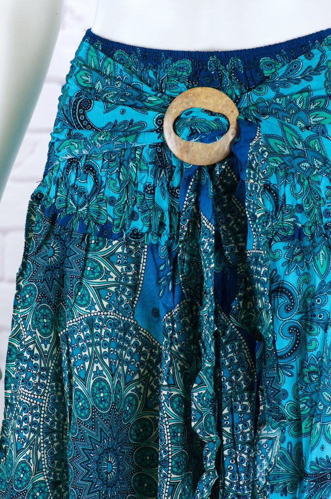 Coco Skirt - boho, bottom, coco, dress, festival clothing, harem, harem pants, hippie style, pants, Skirt, summer - Wander Emporium