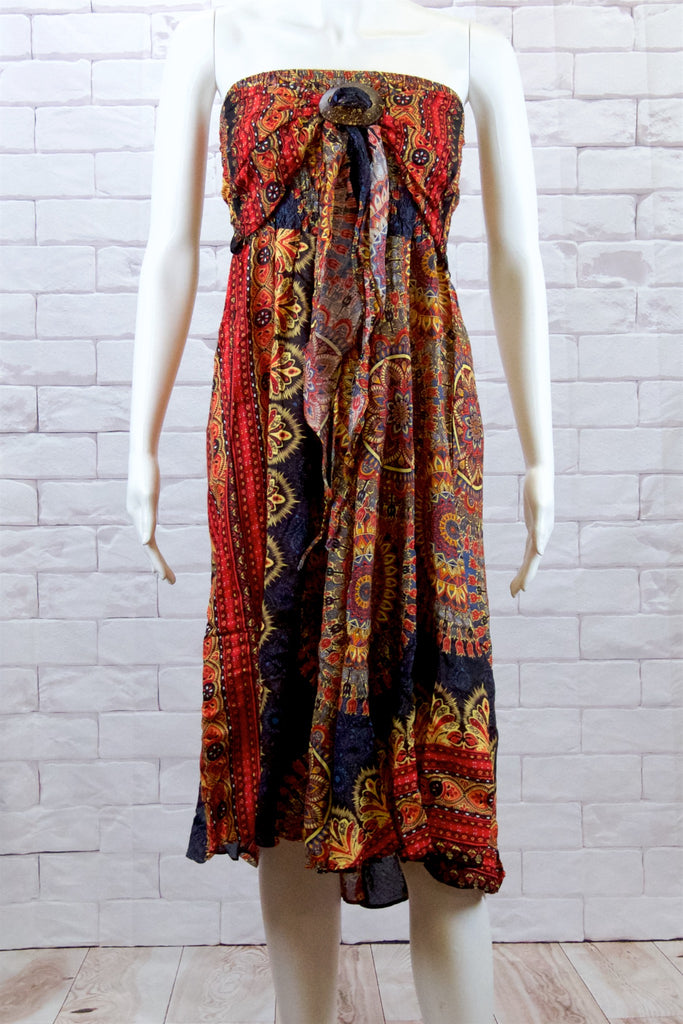 Coco Skirt - boho, bottom, coco, dress, festival clothing, harem, harem pants, hippie style, pants, Skirt, summer - Wander Emporium