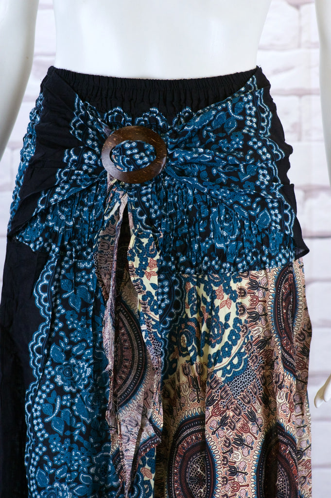Coco Skirt - boho, bottom, coco, dress, festival clothing, harem, harem pants, hippie style, pants, Skirt, summer - Wander Emporium
