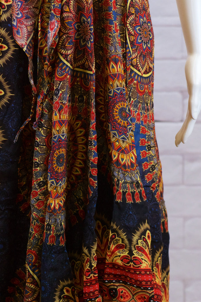 Coco Skirt - boho, bottom, coco, dress, festival clothing, harem, harem pants, hippie style, pants, Skirt, summer - Wander Emporium