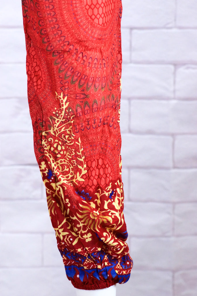 Harem High Waist Pants - boho, festival clothing, harem, harem pants, high waist, hippie style, Pant dress, pants - Wander Emporium