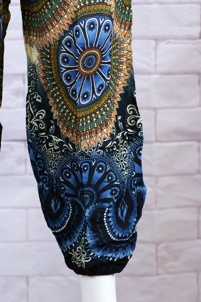 Harem High Waist Pants - boho, festival clothing, harem, harem pants, high waist, hippie style, Pant dress, pants - Wander Emporium