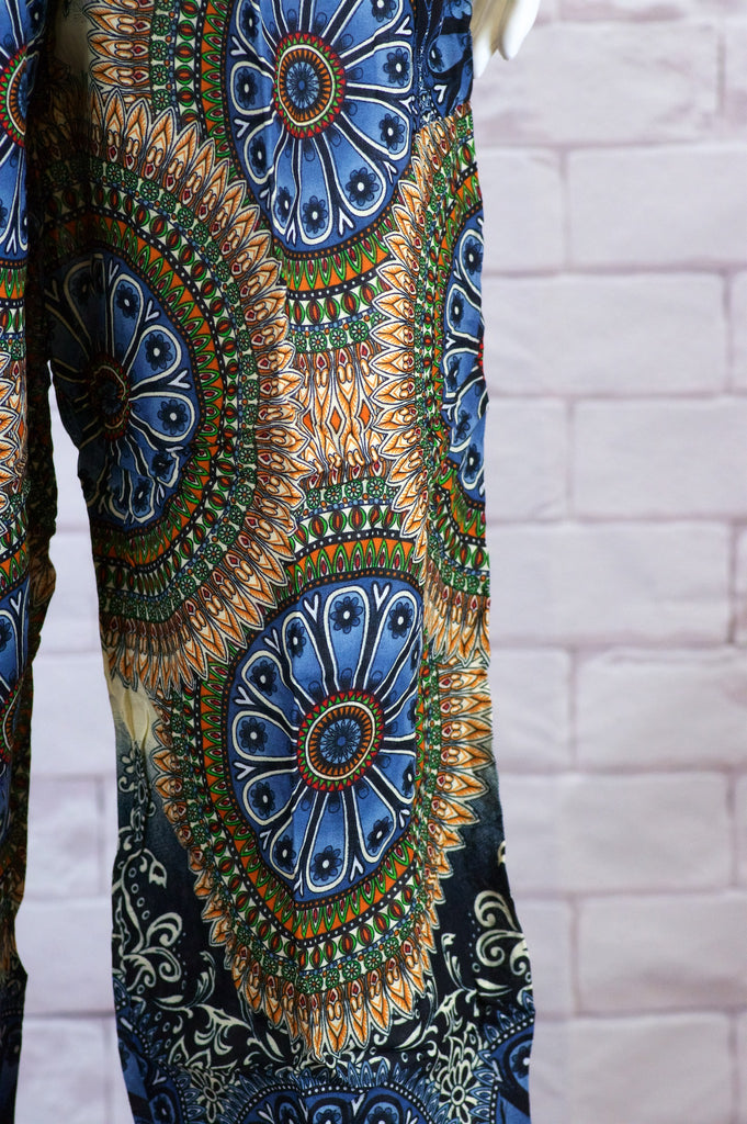 Harem High Waist Pants - boho, festival clothing, harem, harem pants, high waist, hippie style, Pant dress, pants - Wander Emporium
