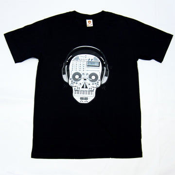 T-Shirt | Headphones - aqua, beats, beatz, black, graphic, green, headphones, men, new, red, sugar skull, t-shirt, teal, tee, tees, tshirt, unisex - Wander Emporium