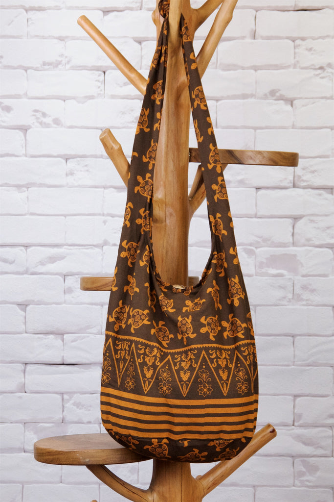 Shoulder Bag | Turtles - baby, bag, beach bag, black, black and white, blue, book bag, day bag, elephant, green, gymsack, hobo bag, red, shoulder, sling bag, tote bag - Wander Emporium